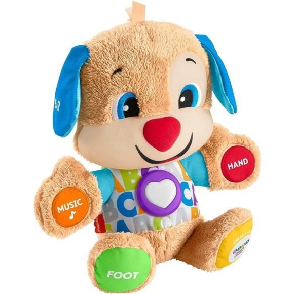 Fisher-Price Laugh&Learn Baby&Toddler Toy Puppy Interactive Plush Music & Lights - Picture 1 of 6